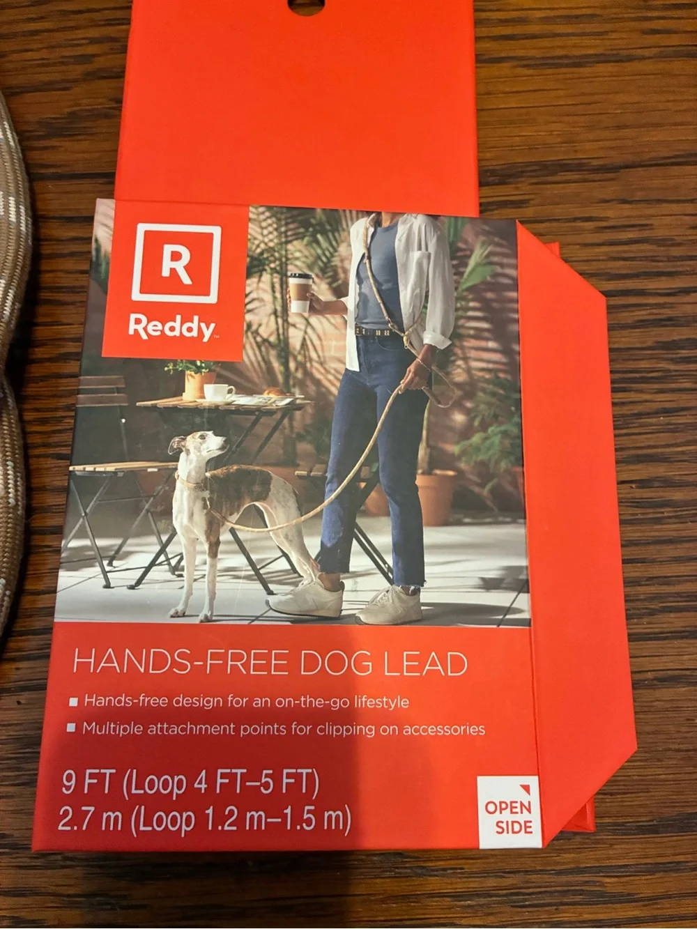Reddy Hands-Free Dog Lead in Tan and Brown